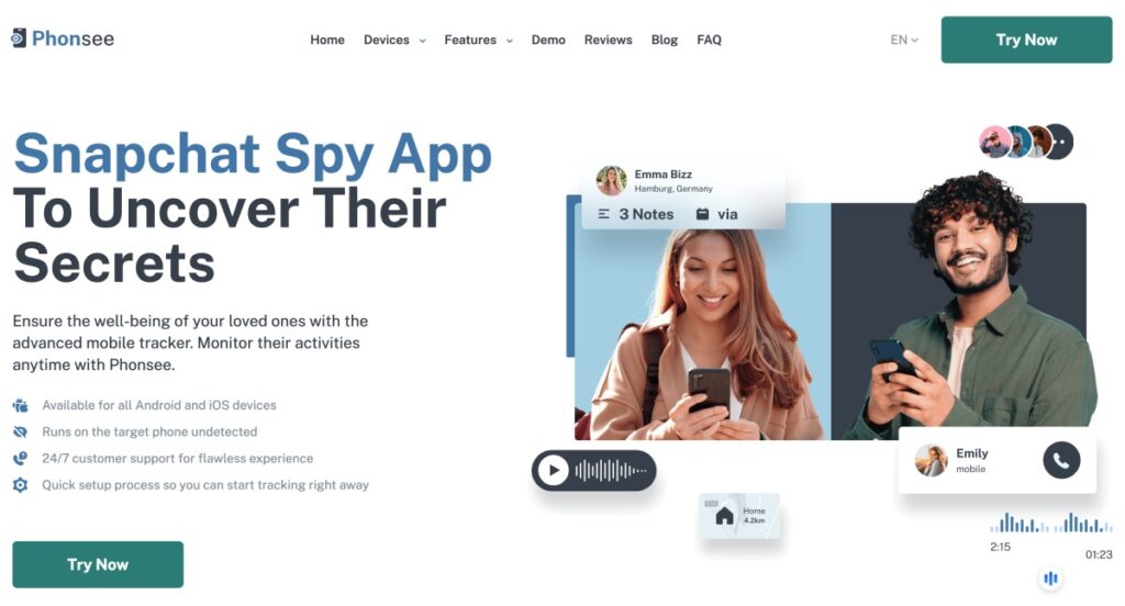 phonsee snapchat spy app