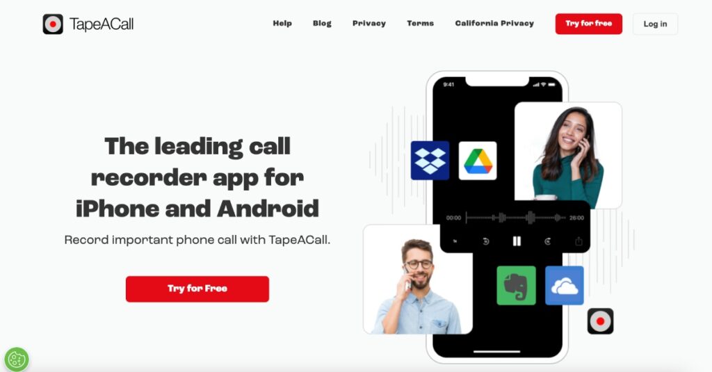 application tapeacall