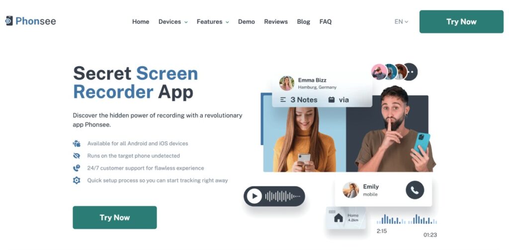Phonsee Android Screen Recorder