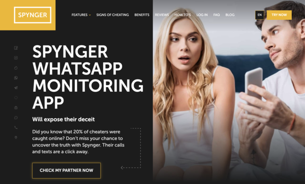 spynger per WhatsApp