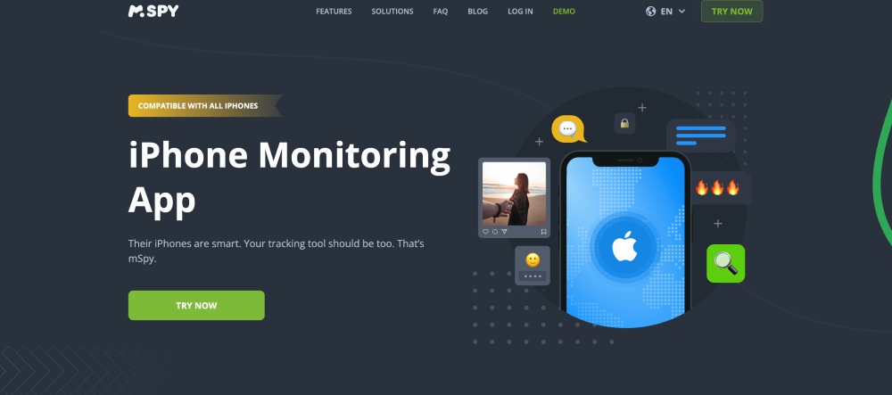 iPhone Monitoring App