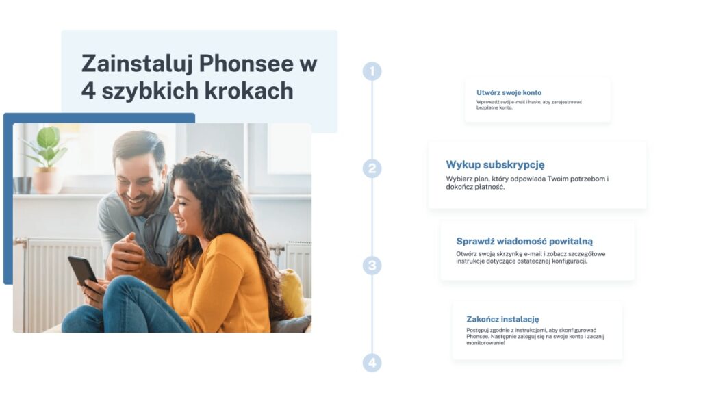 Zainstaluj Phonsee w 4 szybkich krokach